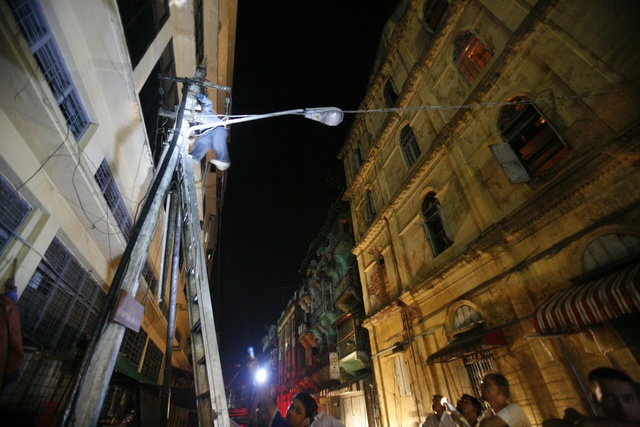 Child electrocuted in the streets of Rangoon