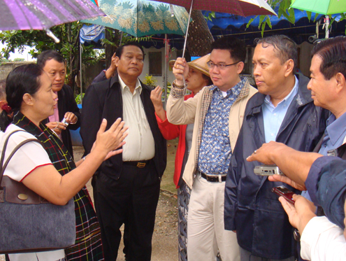 Gov’t peace team visits Mae Tao Clinic
