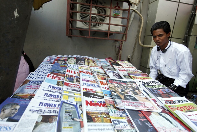 Burmese magazine publisher killed in his office