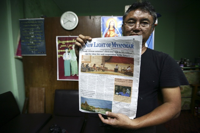 Burmese publishers leave newspapers on the scrapheap