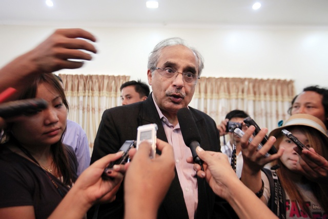 UN’s Nambiar concludes low-key visit to Burma
