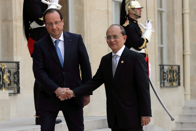 France links aid to free and fair elections