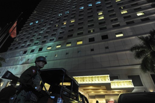 Bomb explodes in Rangoon’s Traders Hotel