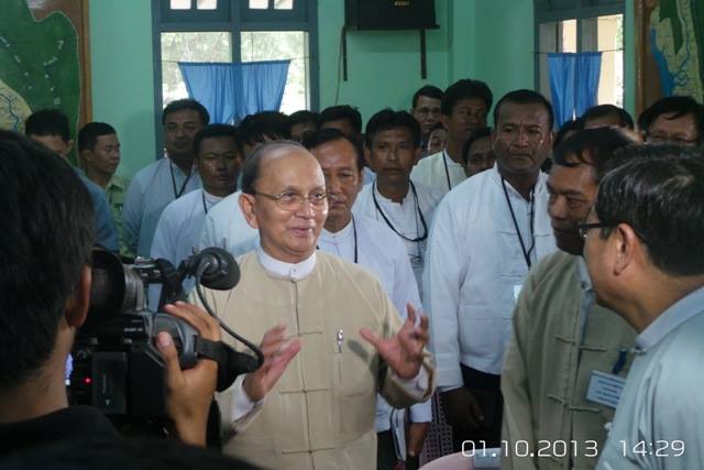 Peace process will lead to national reconciliation, says Thein Sein 