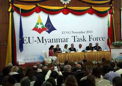 EU pledges Burma up to €90 million a year in development assistance