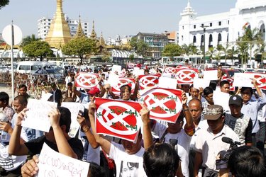 Women lead protest against ‘discriminatory’ articles in constitution