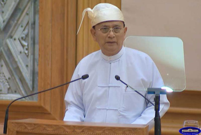 Opponents slam Thein Sein’s anniversary speech