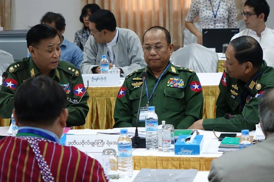 Ceasefire talks underway in Rangoon
