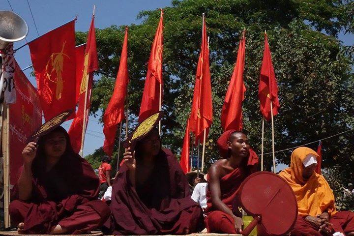 Monks decry govt lies over Letpadan