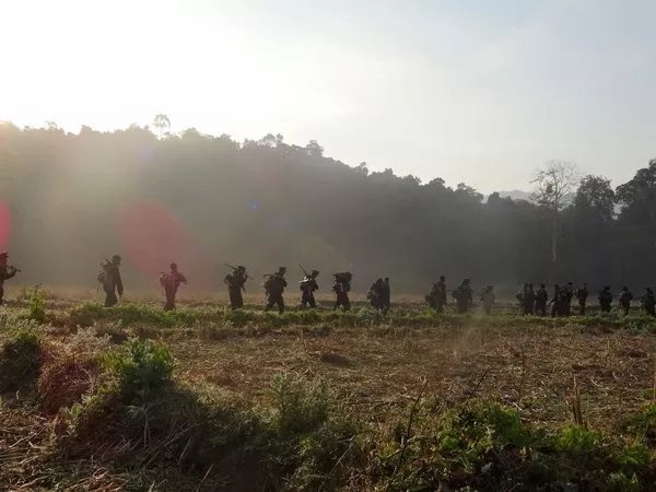 Alleged Arakan Army associates in court in Kyauktaw