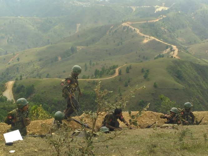 Kokang conflict intensifies north of Laogai