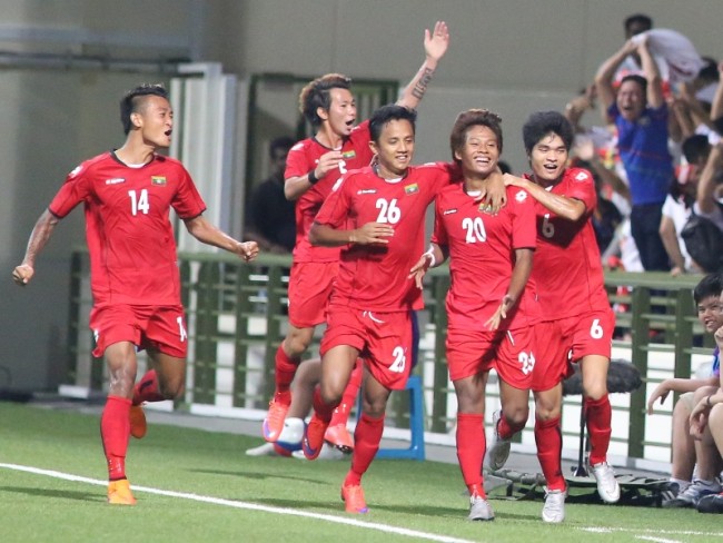 Where does Burma stand in new football world rankings?
