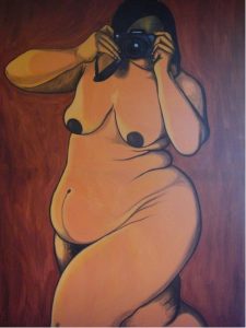 Nude with Camera No 6 (2010), by Sandar Khine