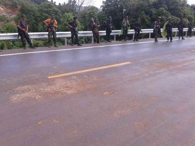 DKBA splinter group clash with Border Guard Force