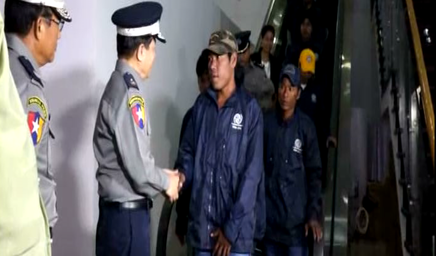 105 Burmese fishermen repatriated