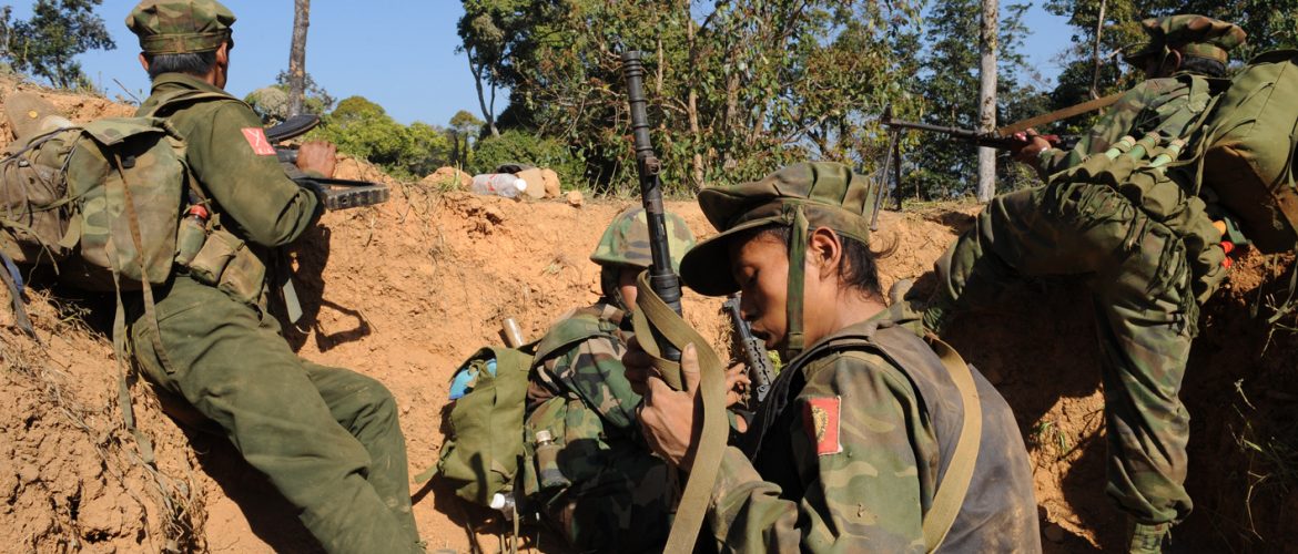 Burma army carrying out airstrikes on KIA positions
