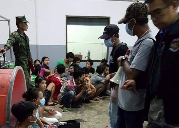 Thai police rescue trafficked Burmese workers