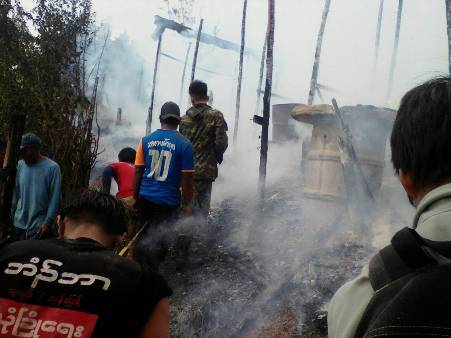 Refugee camp fire leaves dozens homeless