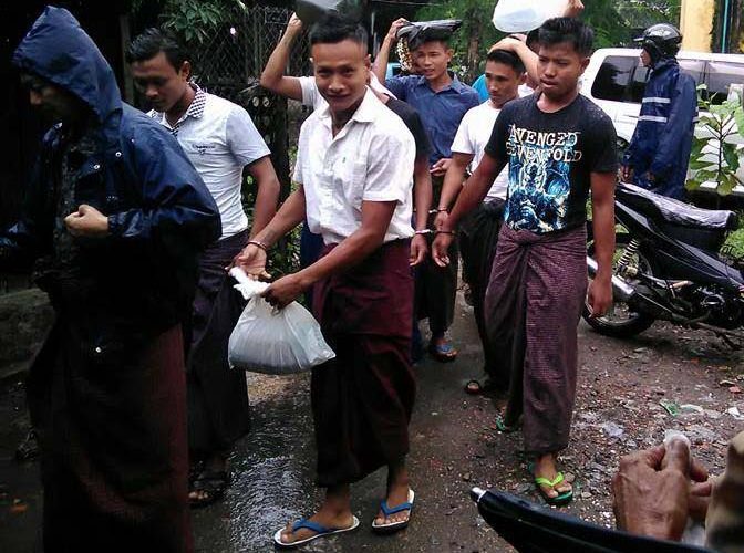 13 youths sentenced for ties to Arakan rebels