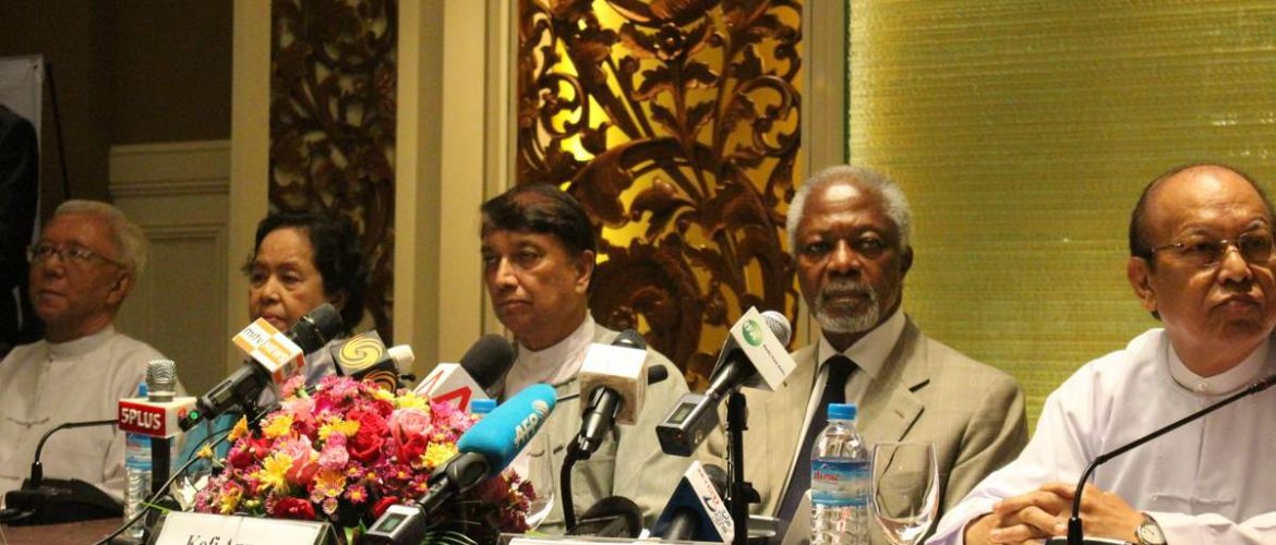 Annan stresses need for international approach to Arakan tensions