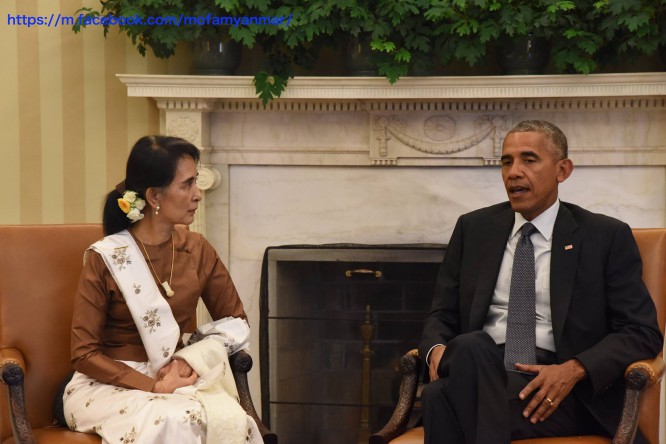 Obama says US ready to lift Burma sanctions