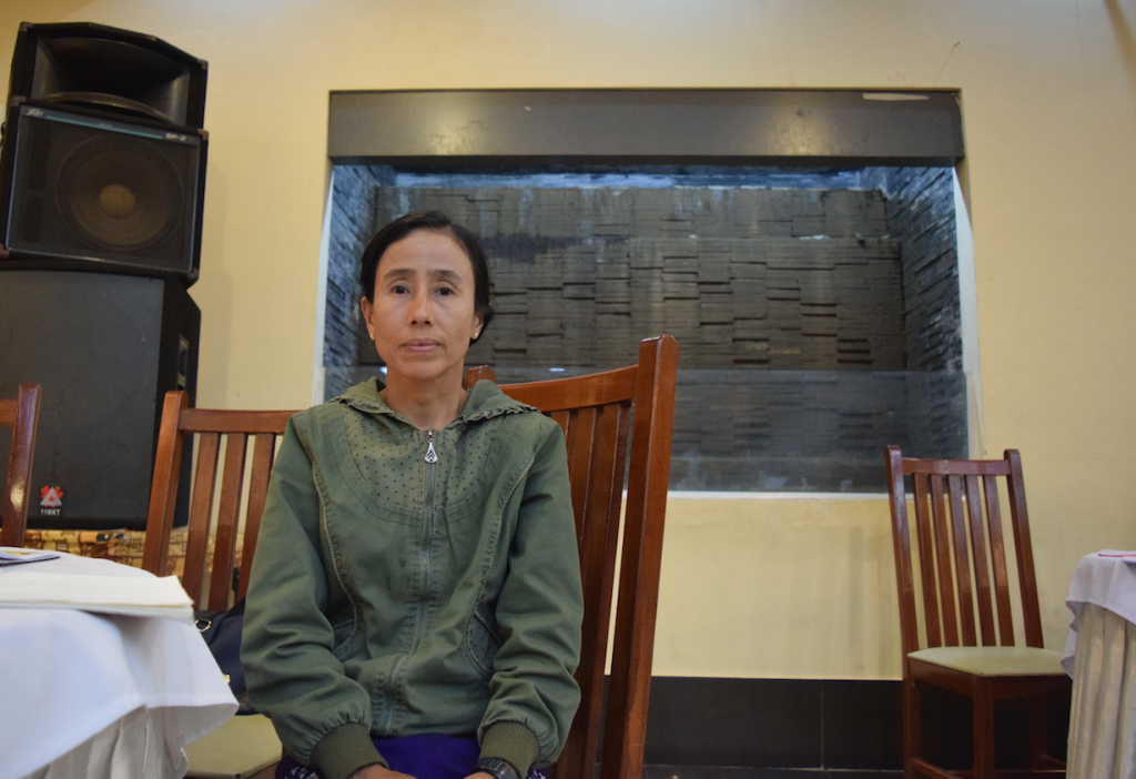 Amar Sein, an ethnic Palaung activist, says mega-dam projects in Shan State have disrupted lives and livelihoods. (Photo: Kimberley Phillips)