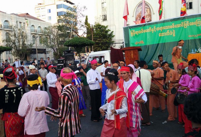 Rangoon rally was a ‘masquerade’, say ethnic CSOs