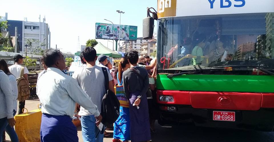 Rangoon govt launches revamped bus network, impacting millions