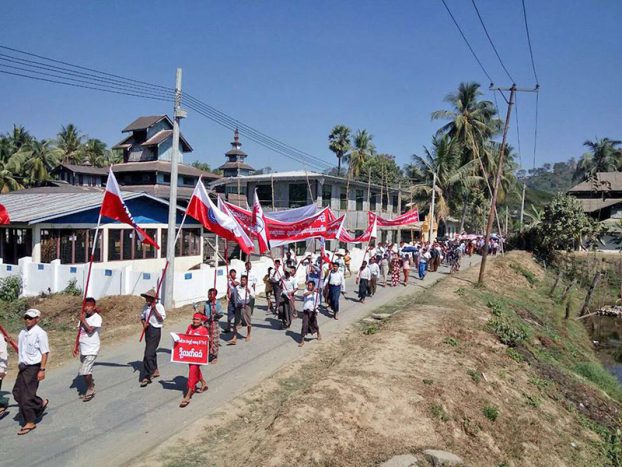Protests against new May Yu FM radio in 7 Arakan townships