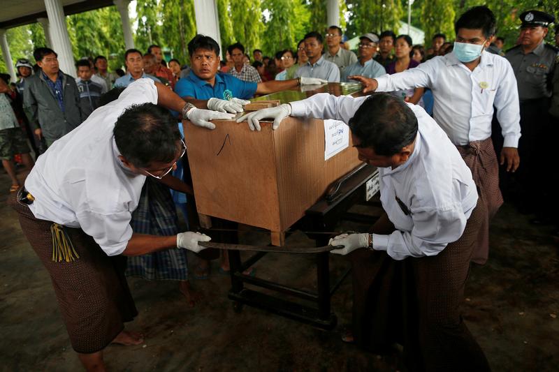 Body count rises to 90 in search for plane off southeastern Burma’s coast