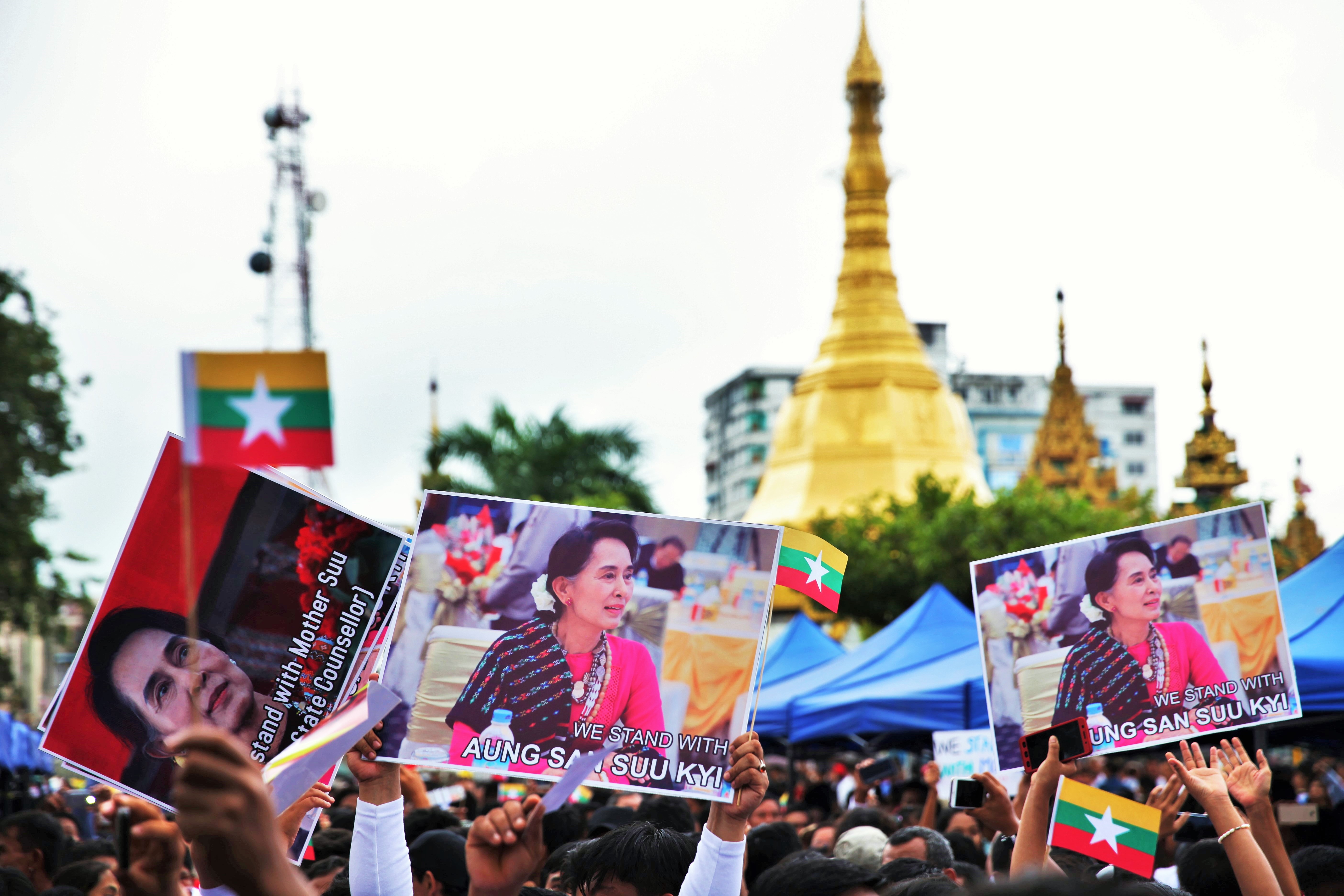 Both plaudits and criticism for Suu Kyi’s speech on Arakan crisis