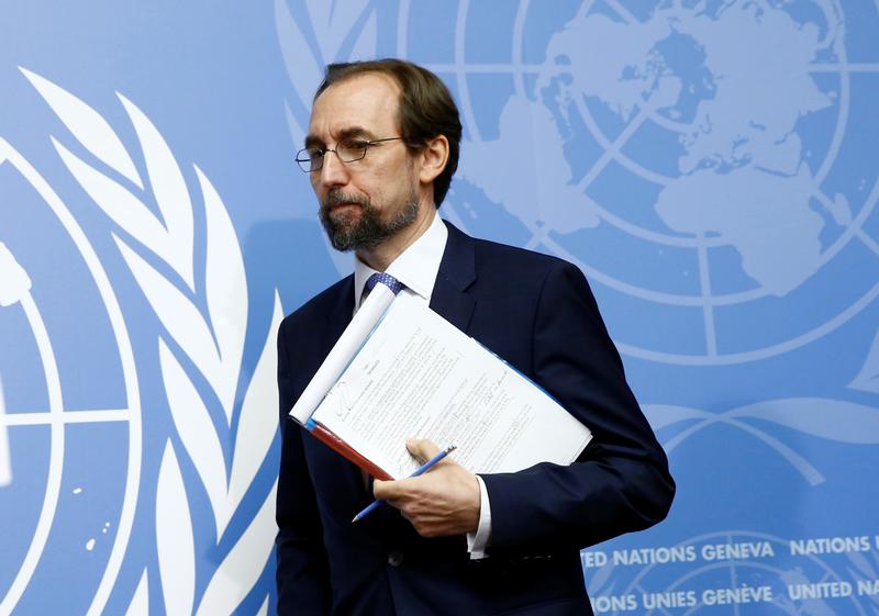 UN rights chief brands Arakan violence a ‘textbook’ example of ethnic cleansing