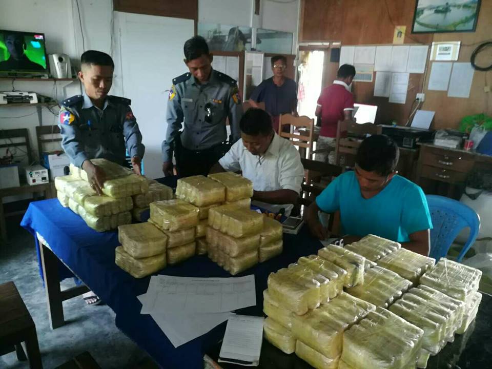 Over 500,000 pills seized in latest Maungdaw drug bust