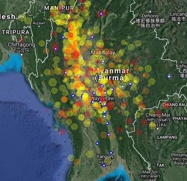 Burma urged to prepare for earthquakes, tsunamis