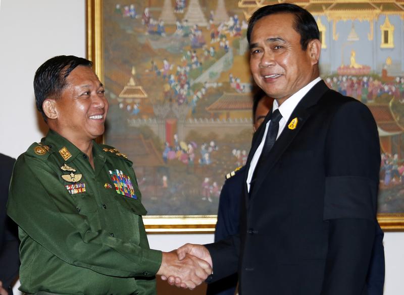 Ties forged in ‘brotherhood’: Min Aung Hlaing talks Burma-Thai relations