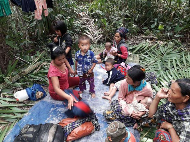 An estimated 2,000 Kachin villagers flee to jungle as clashes hit Tanai Township