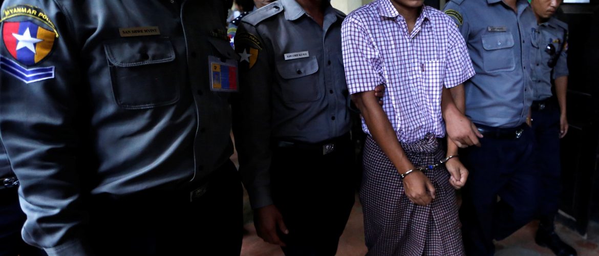Police witness no-show as Reuters reporters mark six months in detention
