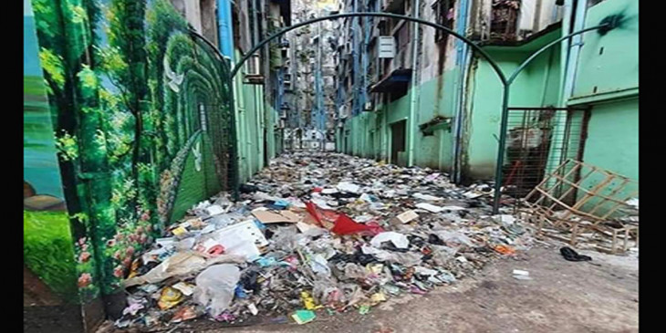 Yangon’s Rejuvenated Alleyways Risk Returning to Dumping Grounds after COVID-19 and Coup