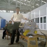 Vacuum box in factory 1