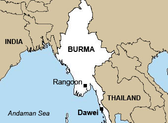 Thailand, Burma aim to speed up Dawei development