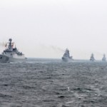 china warships