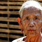 chin women tattoo WC