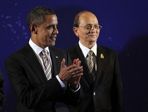 Obama congratulates Thein Sein on 'historic milestone'