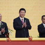 China’s Vice President Xi, Myanmar’s President Thein Sein and Laos’s Prime Minister Thammavong attend the opening ceremony of China-ASEAN Expo in Nanning