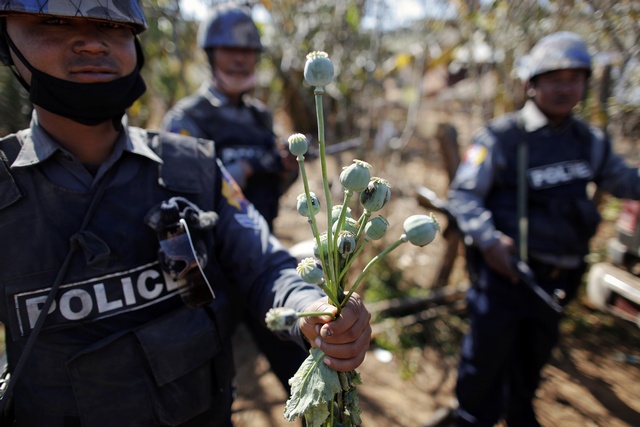 Drug woes in Burma may spur on peace