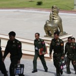 Military arrives in parliament