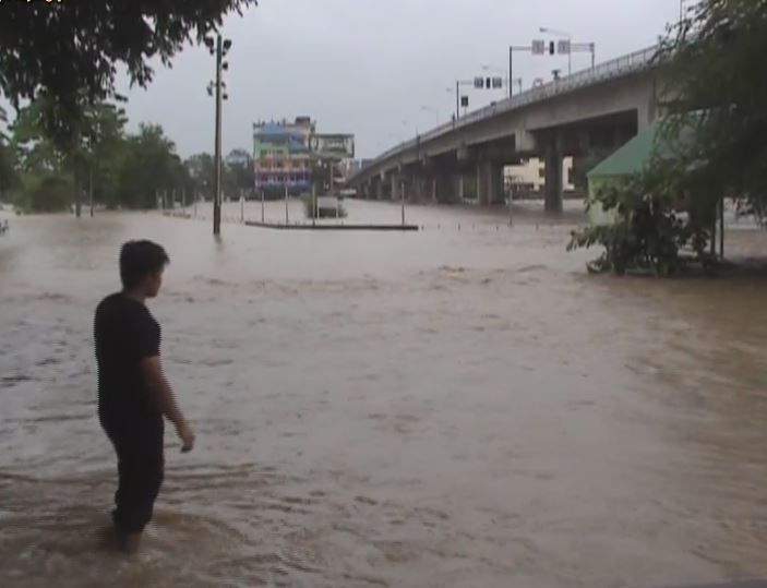 Monsoon rains inundate eastern Karen state 