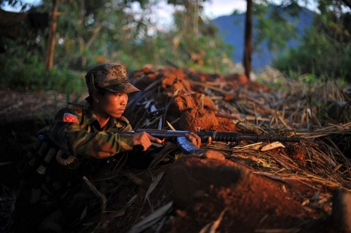 Kachin villagers abandon homes amid intense fighting