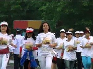 Women walk for empowerment in Rangoon
