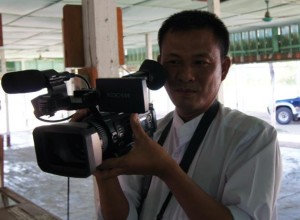 Zaw Pe has been a DVB undercover VJ since 2007
